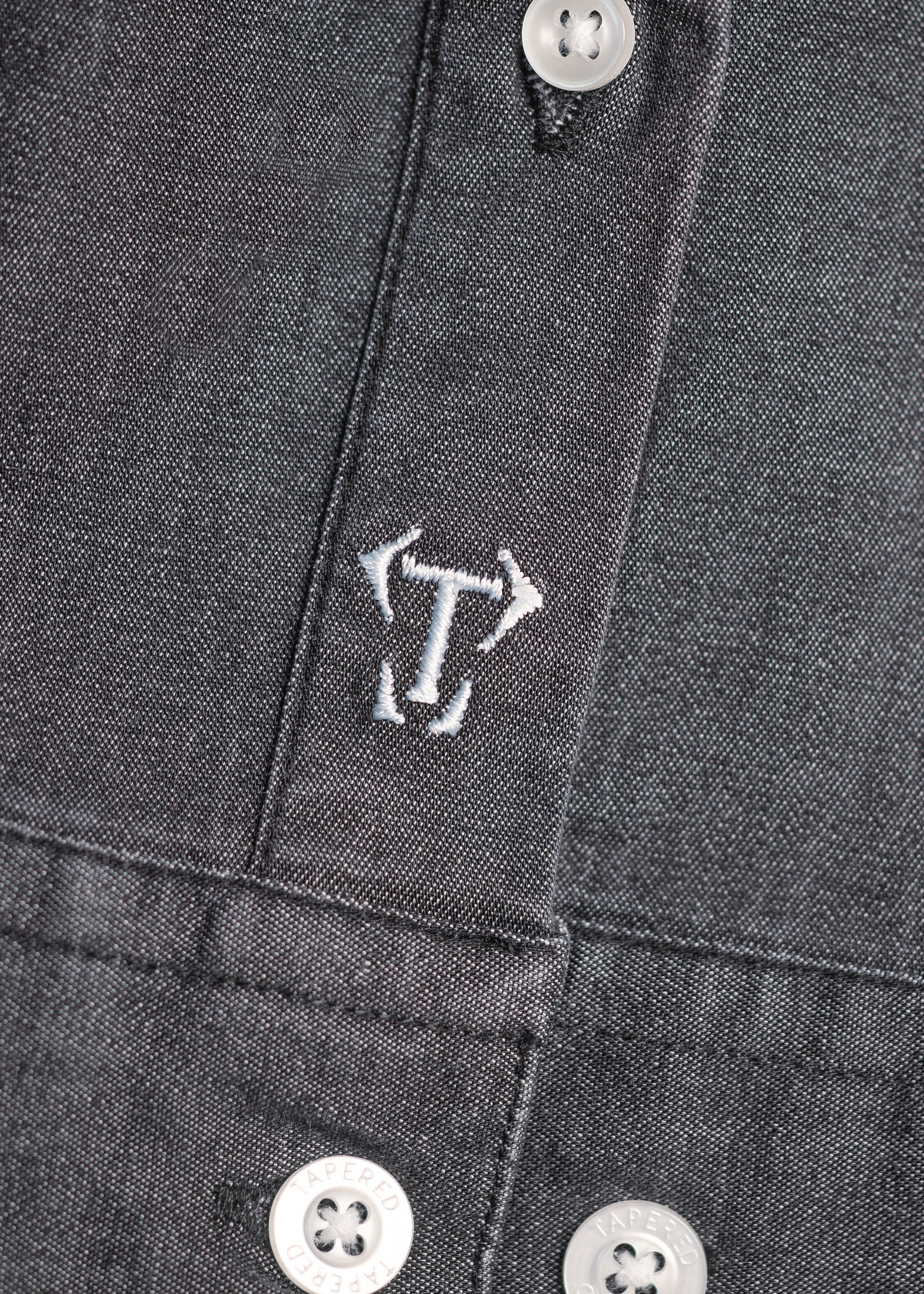 Black Denim Vittorini Fit Shirt