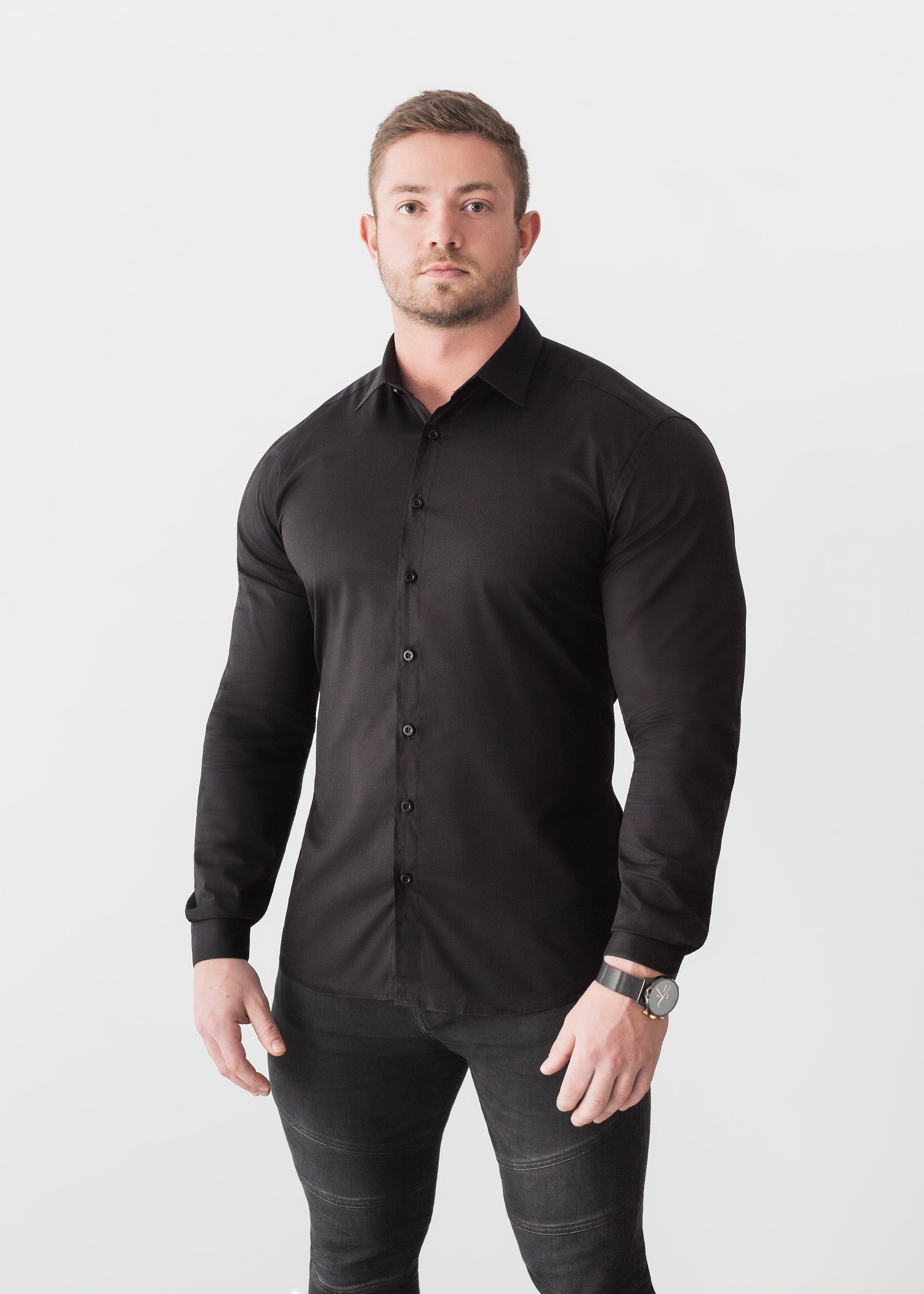 Black Vittorini Fit Shirt