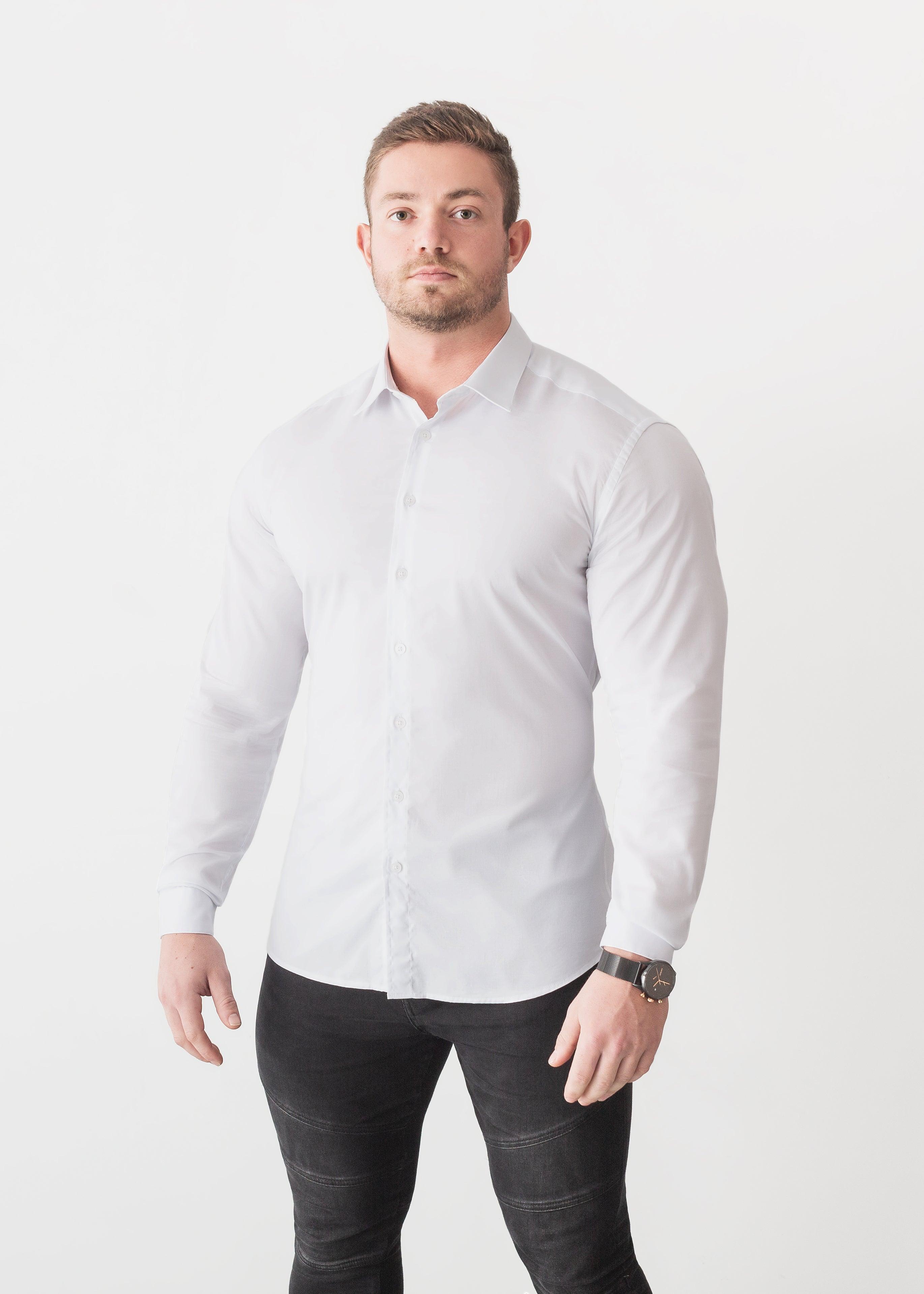 White Vittorini Fit Shirt