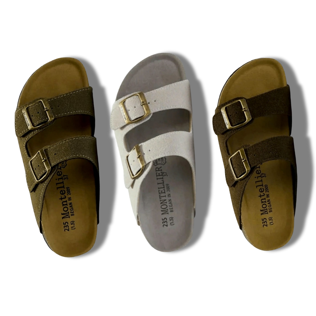 Montellier Suede Sandals – Buy 1, Get 3