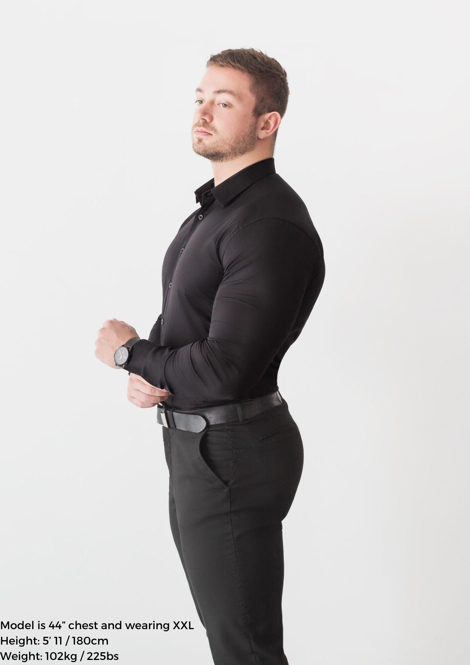 Black Vittorini Fit Shirt