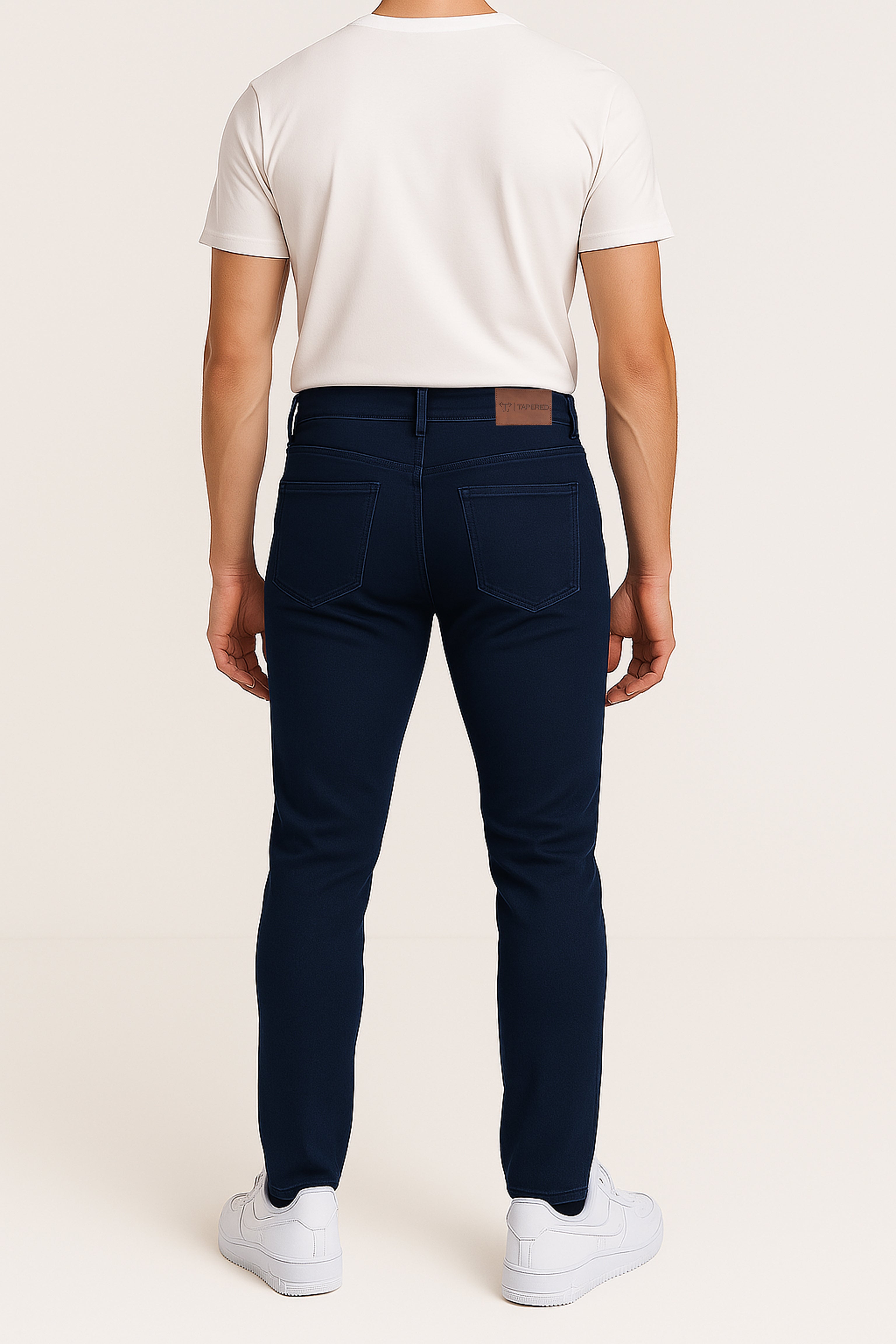 Navy Vittorini Fit Jeans
