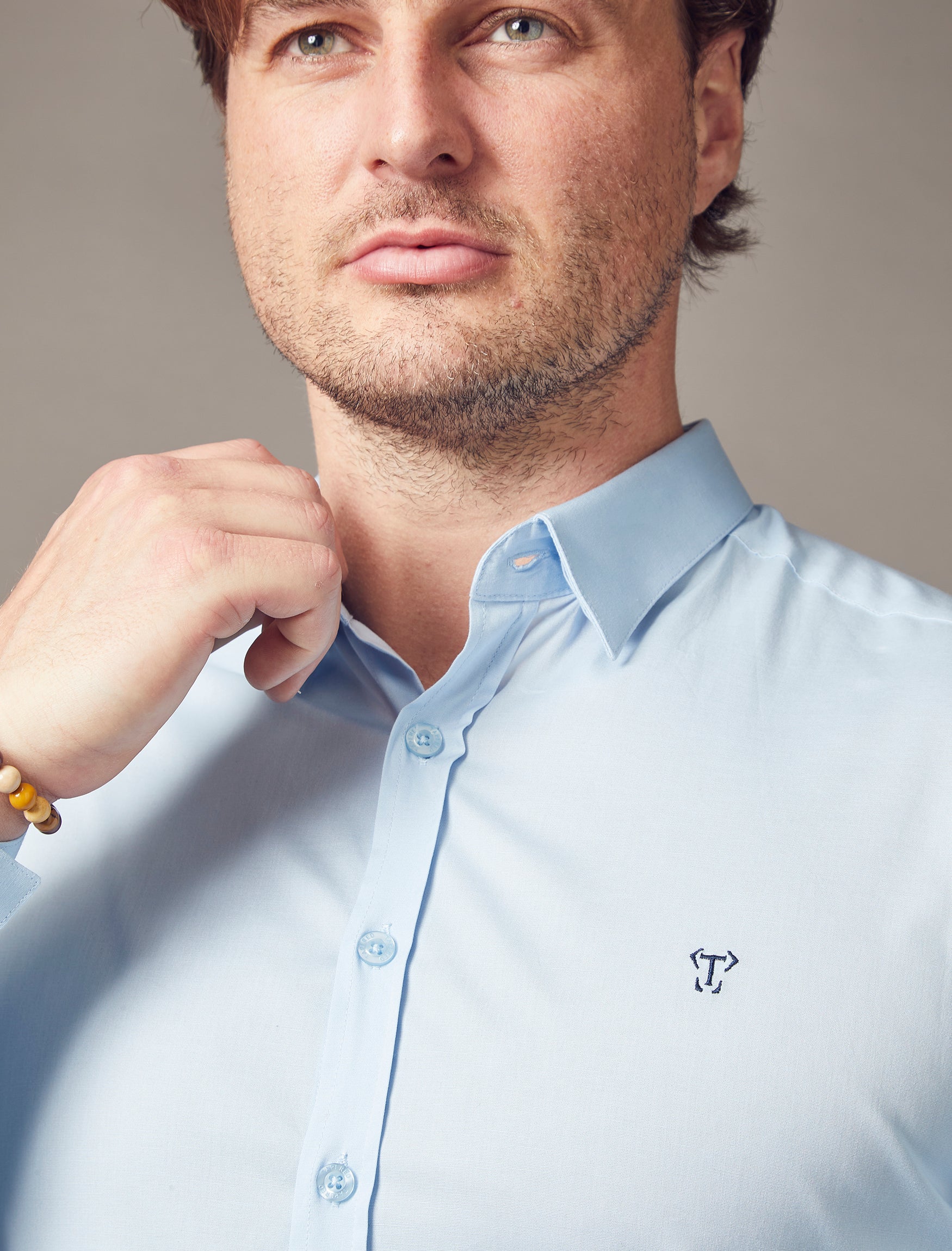 Light Blue Vittorini Fit Shirt