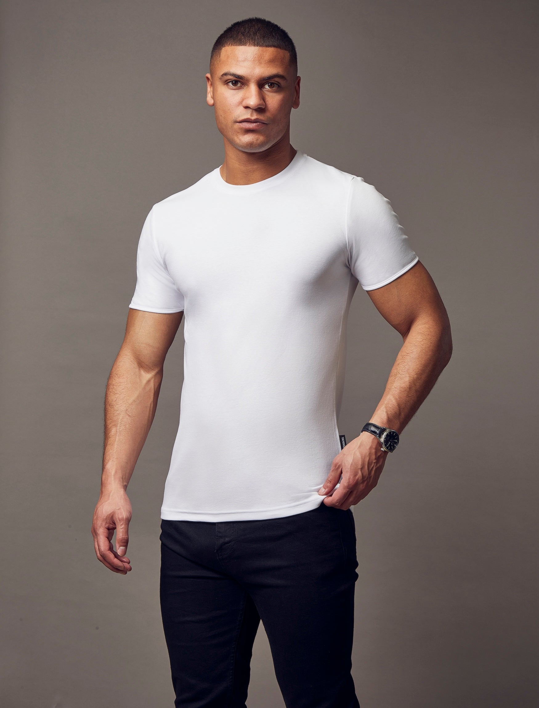 White Vittorini Fit T-Shirt