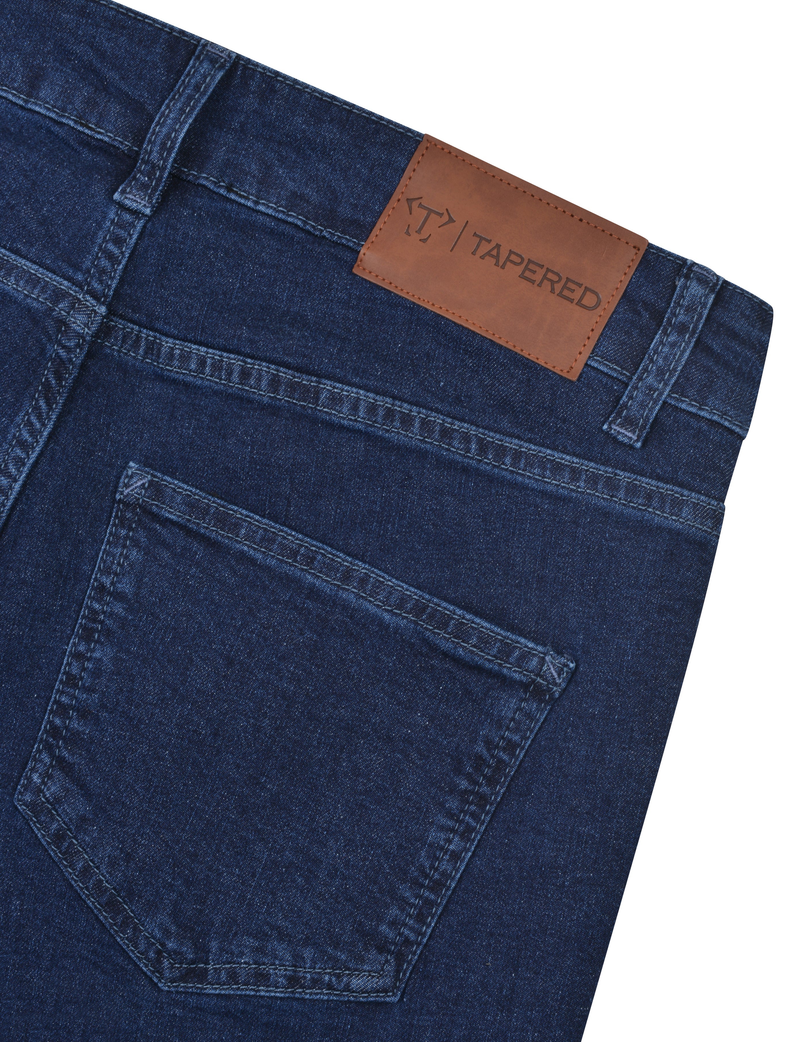 Navy Vittorini Fit Jeans