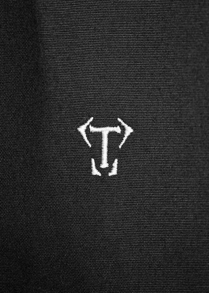 Black Short Sleeve Vittorini Fit Shirt