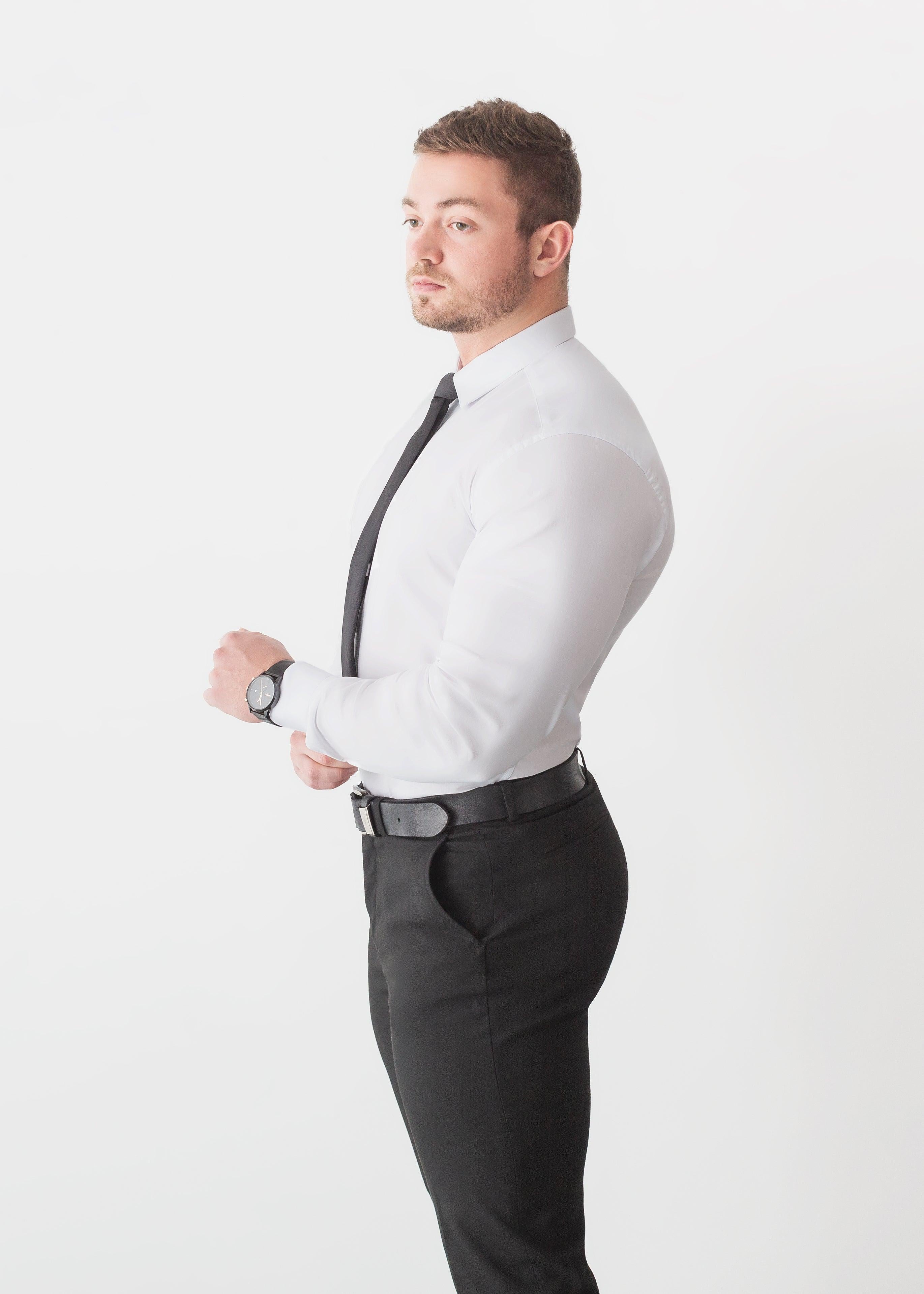 White Vittorini Fit Shirt