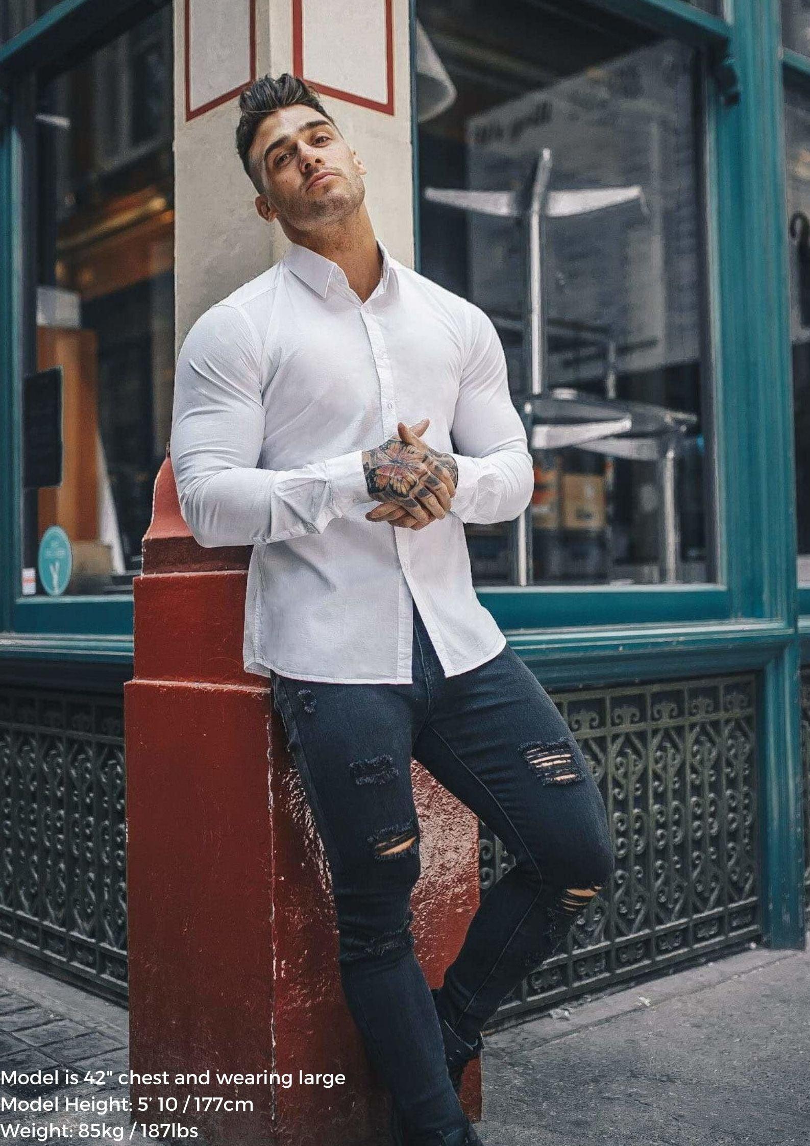 White Vittorini Fit Shirt