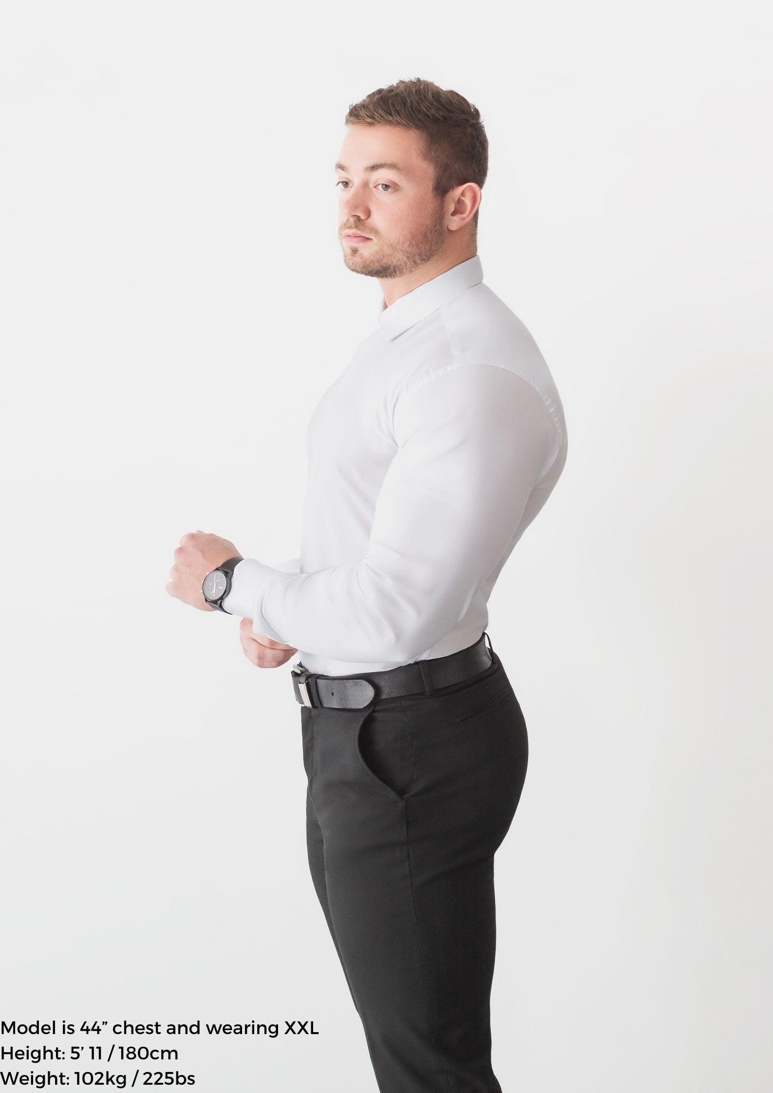 White Vittorini Fit Shirt