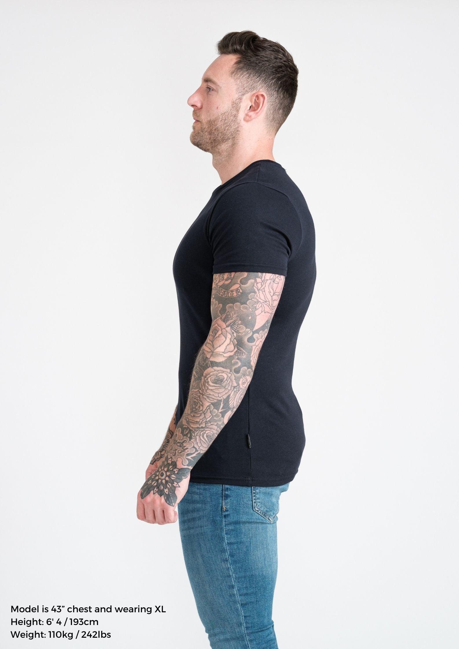 Navy Vittorini Fit T-Shirt