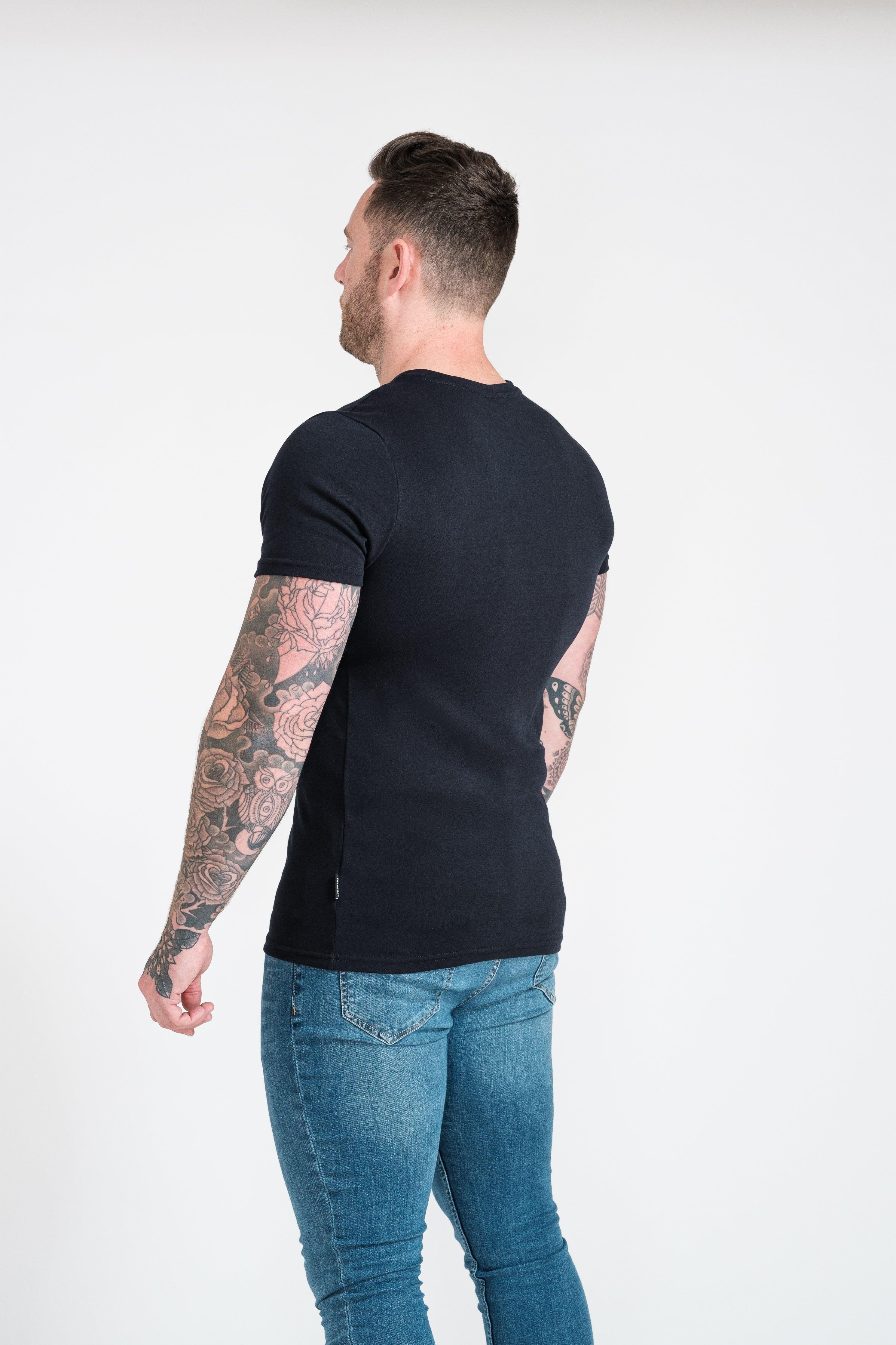 Navy Vittorini Fit T-Shirt