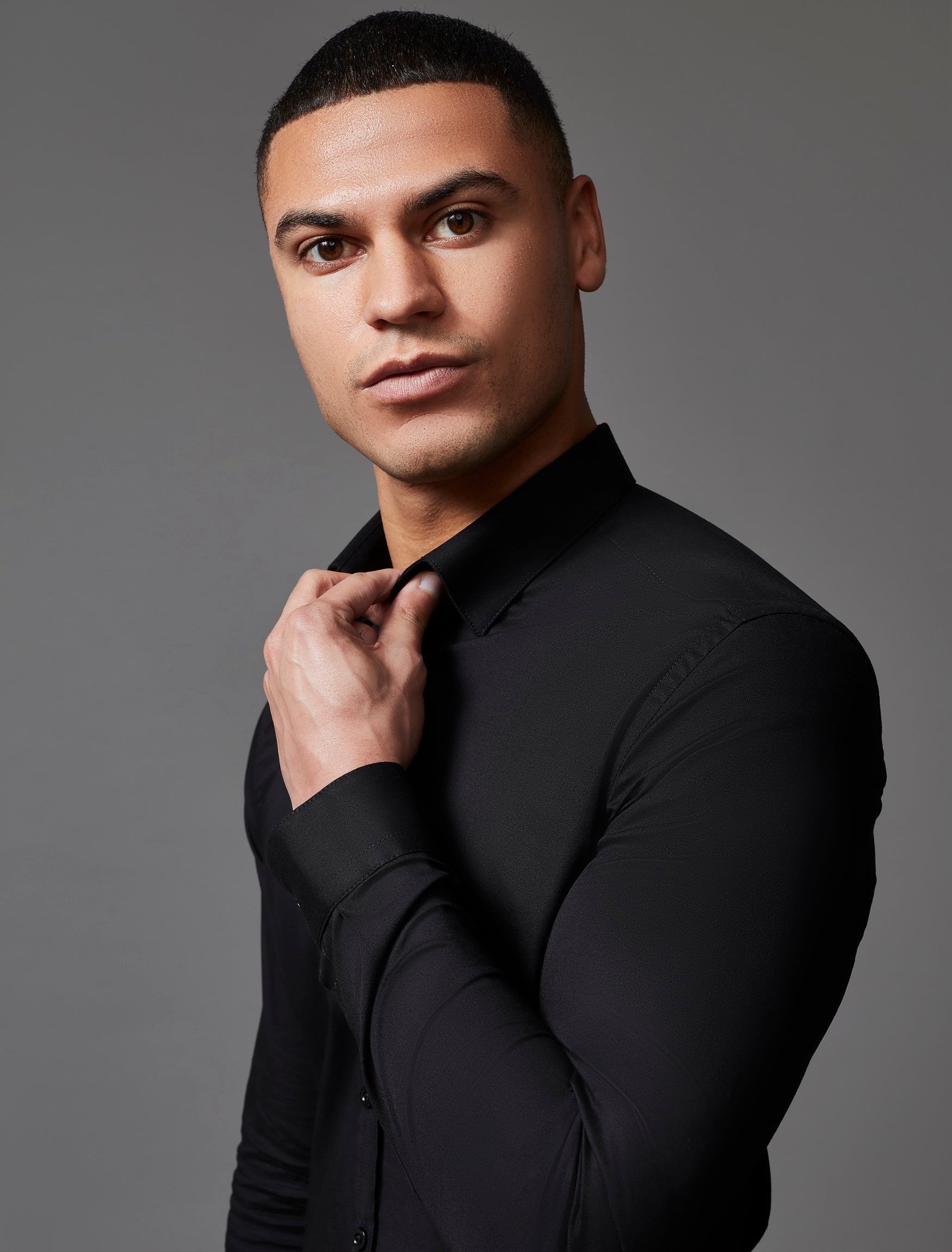 Black Vittorini Fit Shirt