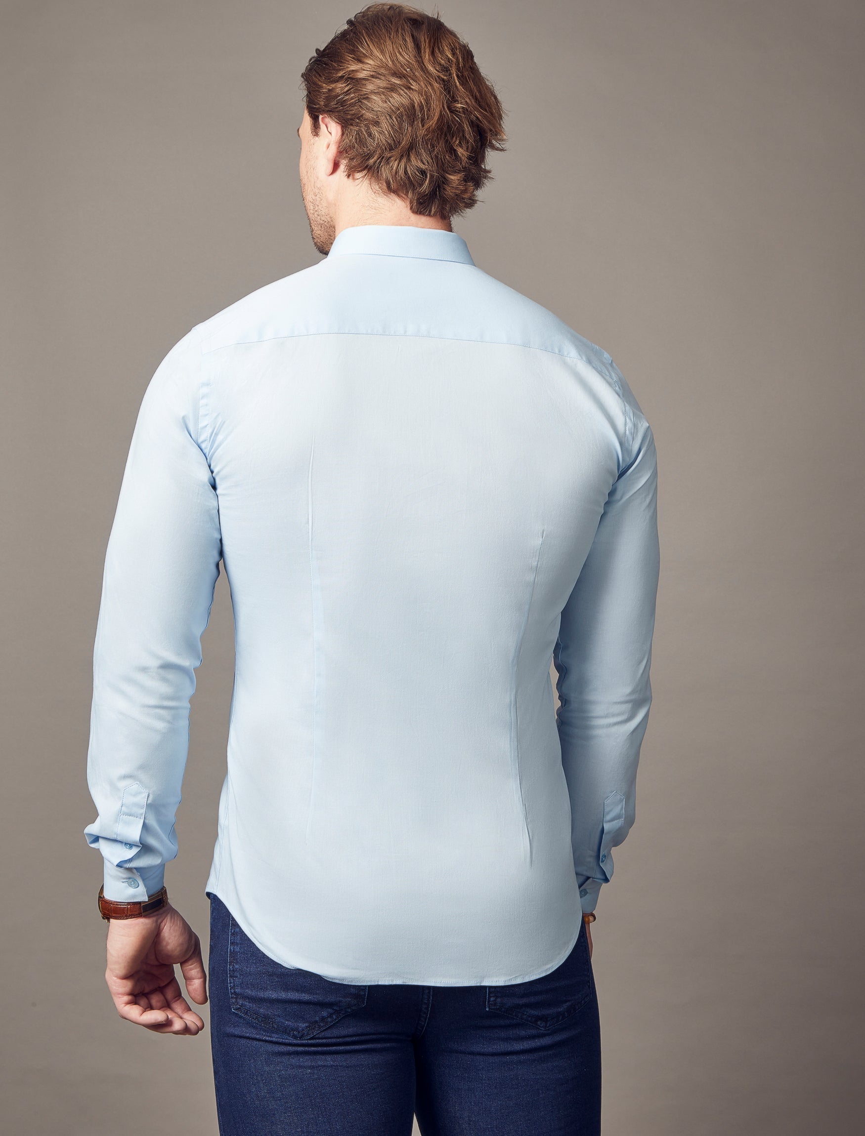 Light Blue Vittorini Fit Shirt