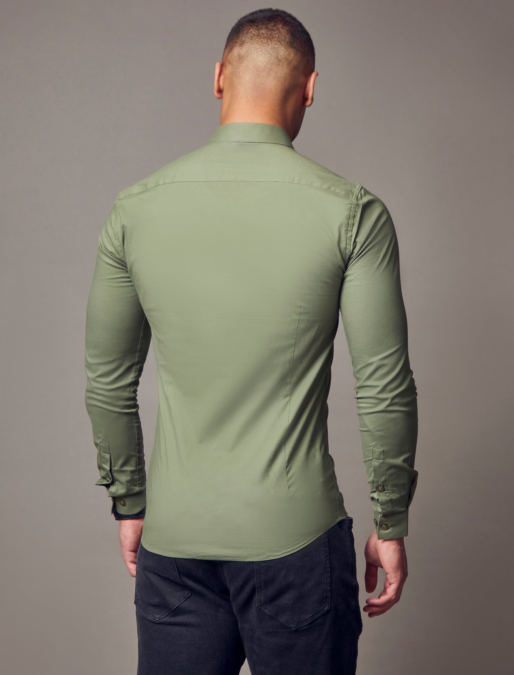 Olive Vittorini Fit Shirt