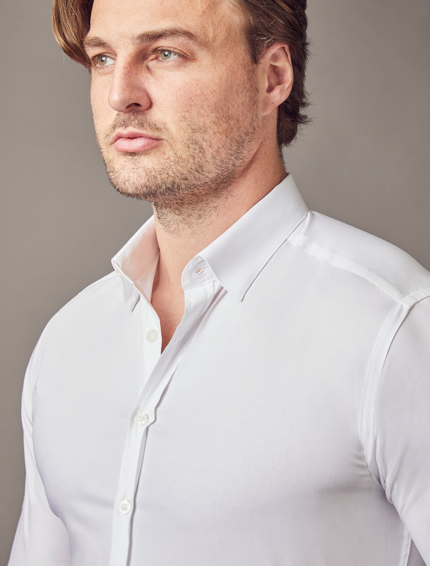 White Vittorini Fit Shirt