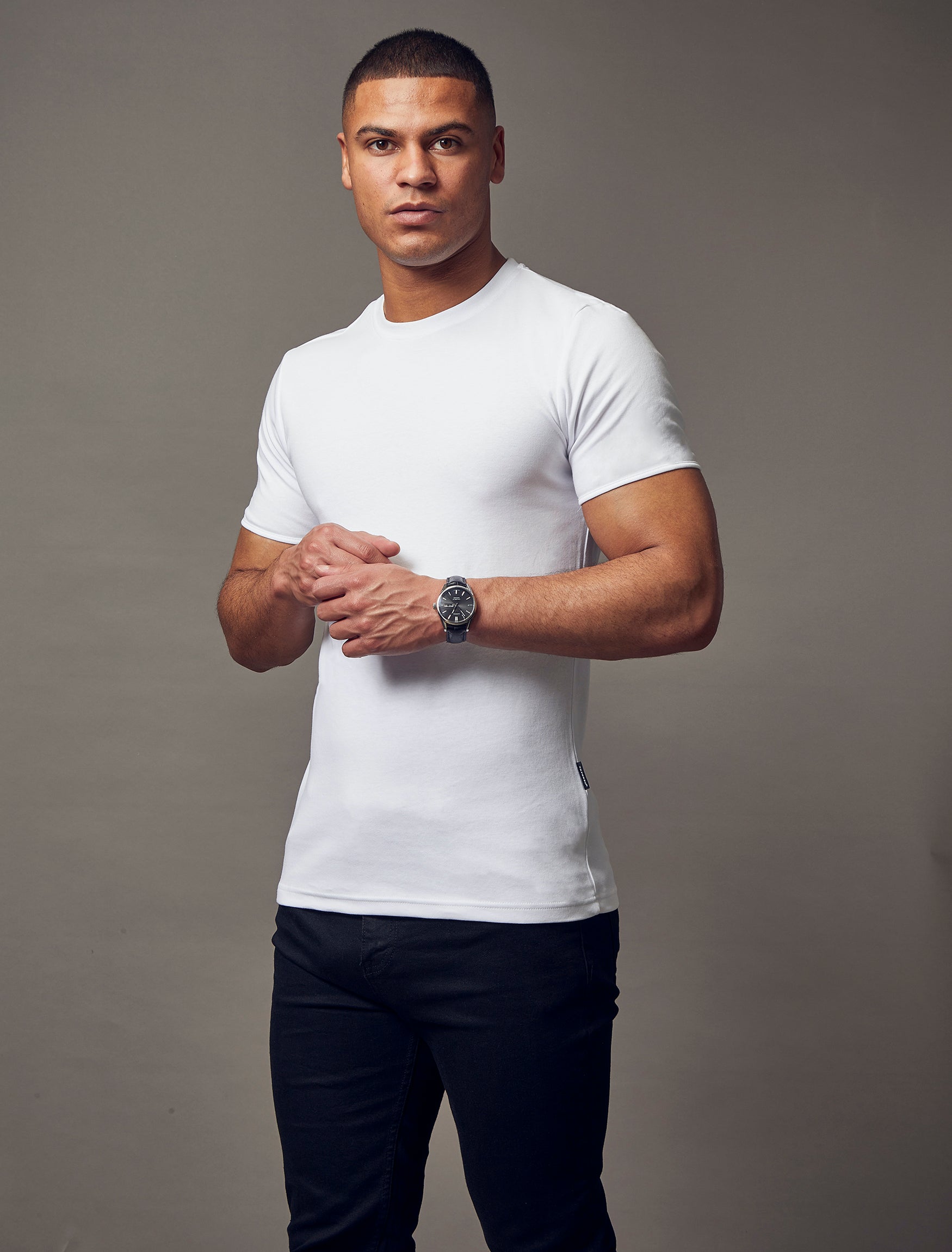 White Vittorini Fit T-Shirt